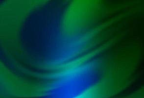 Dark Blue, Green vector abstract blurred background.