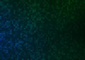 Dark Blue, Green vector pattern in square style.