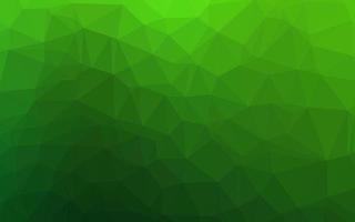 Light Green vector low poly texture.