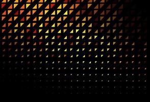 Dark Orange vector template with circles.