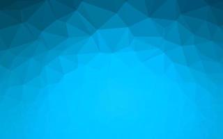 Light BLUE vector abstract mosaic pattern.