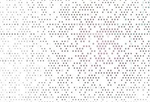 Light Pink vector backdrop with dots.