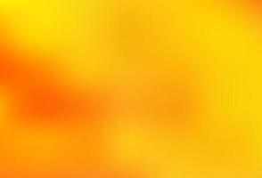 Light Yellow, Orange vector blurred bright template.