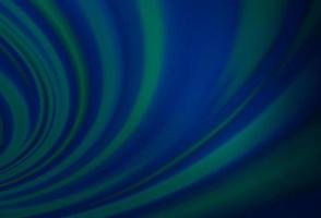 Dark BLUE vector background with bent lines.