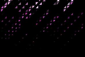 Dark Pink vector backdrop with dots.