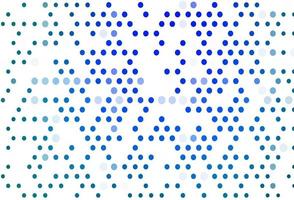 Light BLUE vector pattern with spheres.