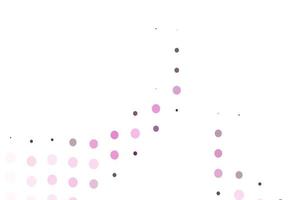 Light Pink vector layout with circle shapes.