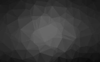 Dark Silver, Gray vector abstract mosaic pattern.
