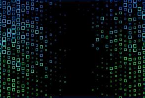 Dark Blue, Green vector background in polygonal style.