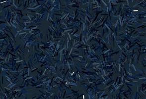 Dark blue vector background with straight lines.