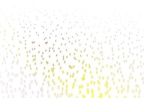 Light Pink, Yellow vector texture with financial symbols.