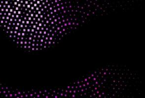 Dark Purple vector background with rectangles.