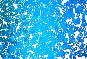 Light BLUE vector backdrop with dots.