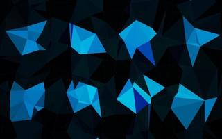 Light BLUE vector abstract polygonal texture.