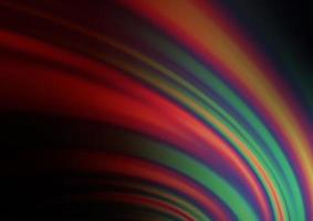 Dark Blue, Red vector template with liquid shapes.