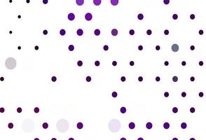 Light Purple vector cover with spots.