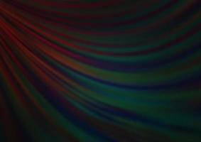 Dark Blue, Red vector backdrop with bent lines.