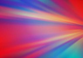 Light Blue, Red vector bokeh pattern.