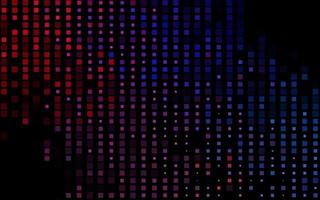 Dark Blue, Red vector background with rectangles.