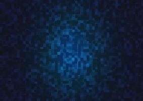 Dark BLUE vector backdrop with rectangles, squares.