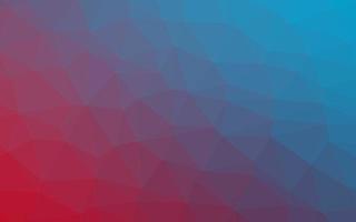 Light Blue, Red vector low poly layout.