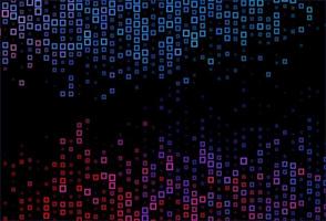 Dark Blue, Red vector texture in rectangular style.