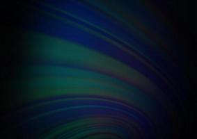 Dark BLUE vector blurred shine abstract background.