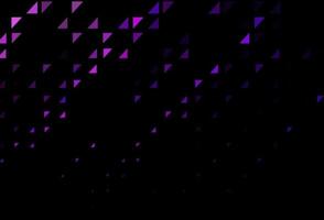 Dark Purple, Pink vector background with bubbles.
