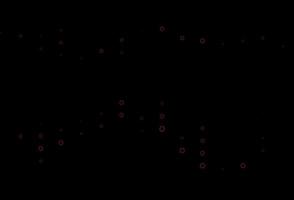 Dark Red vector pattern with colorful hexagons.