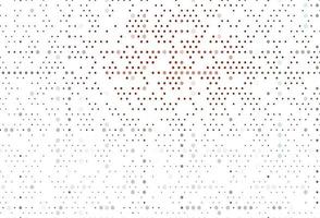 Light Red vector cover with spots.