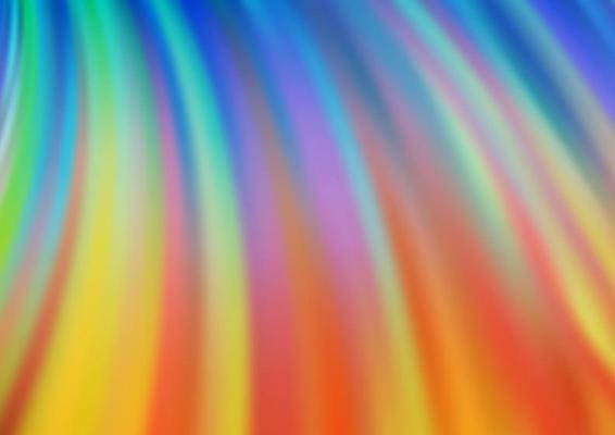 Light Blue, Yellow vector backdrop with bent lines.