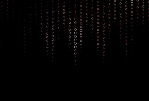 diseño de vector rojo oscuro con formas hexagonales.