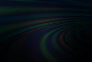 Dark Black vector pattern with lamp shapes.