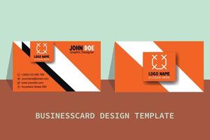 Business Card Template Free Vector