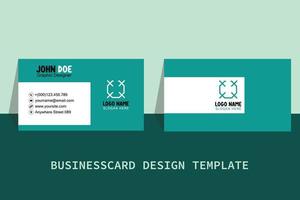 Business Card Template Free Vector