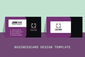 Business Card Template Free Vector