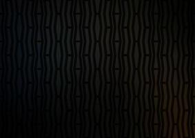 Dark Black vector background with straight lines.