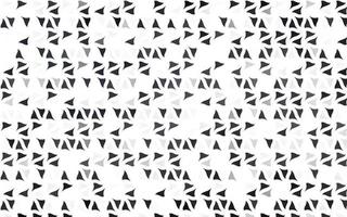 Light Black vector template with crystals, triangles.
