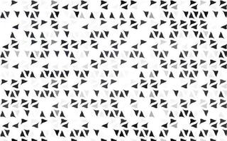 Light Black vector template with crystals, triangles.