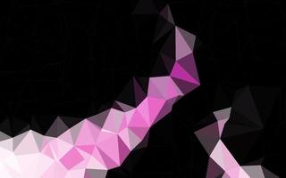 Light Pink vector polygonal template.