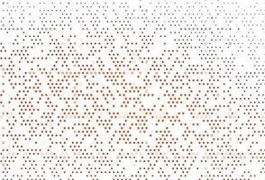 Light Red, Yellow vector backdrop with dots.