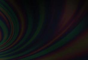 Dark Black vector template with abstract lines.