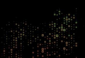 Dark Black vector texture in rectangular style.