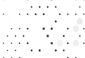 Light Silver, Gray vector backdrop with dots.