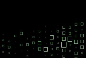 Dark Green vector background in polygonal style.