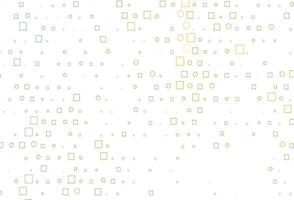 Light Green vector template with spots, rectangles.