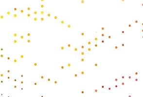 Light Yellow, Orange vector layout with circle shapes.