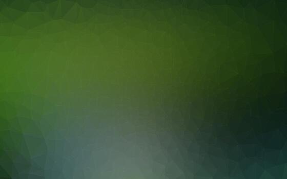 Light Green vector shining hexagonal pattern.