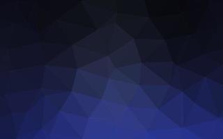 Dark BLUE vector abstract mosaic pattern.