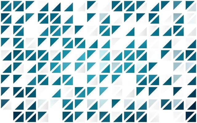 Light BLUE vector seamless layout with lines, triangles.